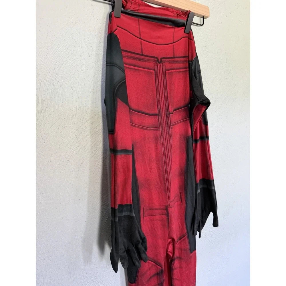 Cosplay Deadpool Halloween superhero cosplay jumpsuit adult large superhero hood
